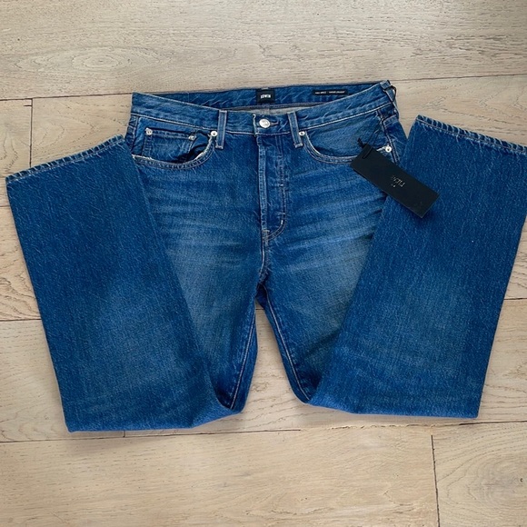 Made in USA by EDWIN! NEW! KALI straight leg cropped jeans. 100% organic cotton - Picture 9 of 9